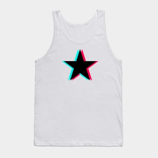 TikTok Star Black Tank Top